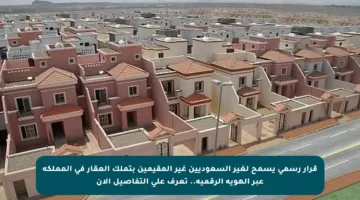 قرار رسمي يسمح لغير السعوديين غير المقيمين بتملك العقار في المملكة عبر الهوية الرقمية.. تعرف على التفاصيل الآن